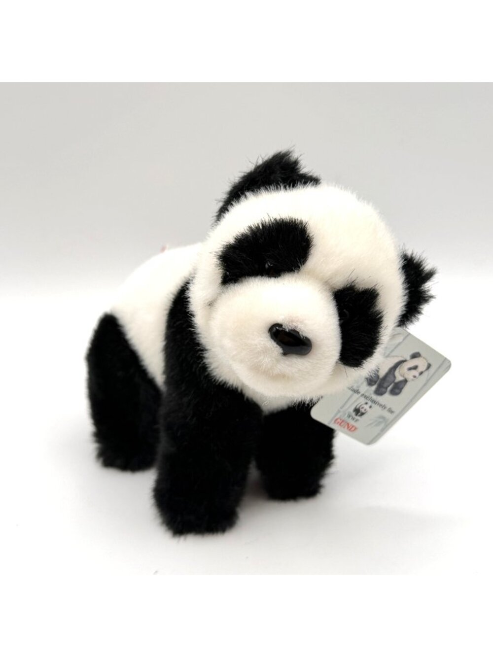 Gund WWF Panda Bear 8" Stuffed Plush Animal w/ Tag